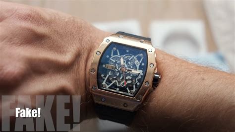 richard mille kongo fake|how to spot a richard mille watch.